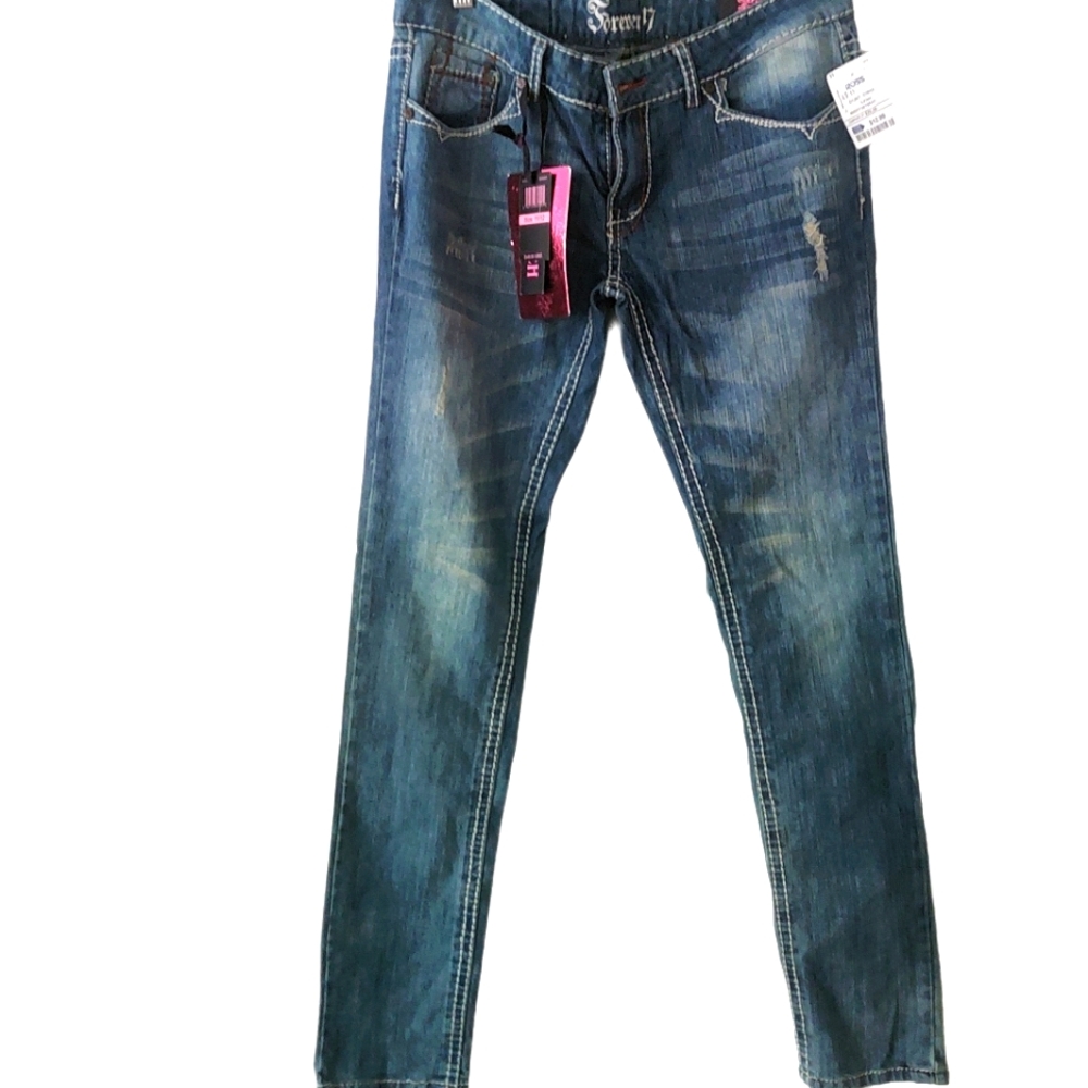 Forever 17 Skinny Denim Sz 11/12